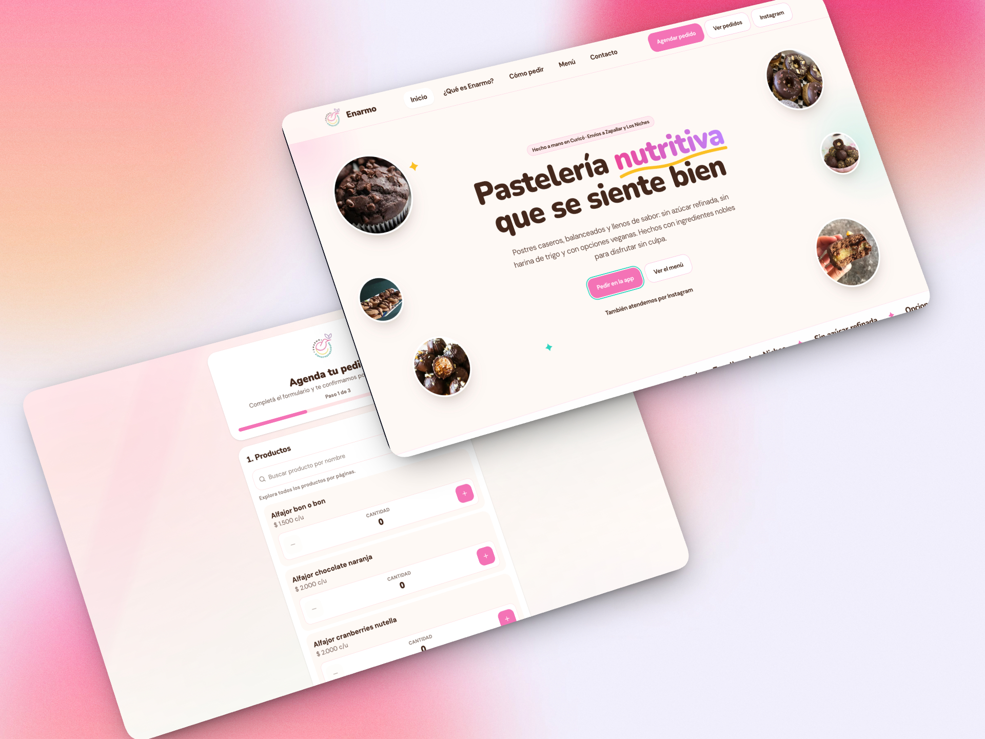Enarmo - Repostería Saludable